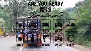 Story wa/status wa Are You Ready For Ramadhan versi Truck Oleng