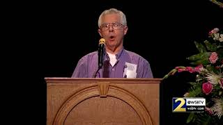 RAW: Charlottesville victim Heather Heyer's grandfather speaks at memorial