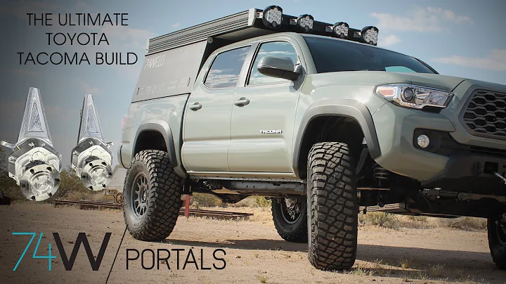A walk around of the new 74Weld Toyota Tacoma on portals!