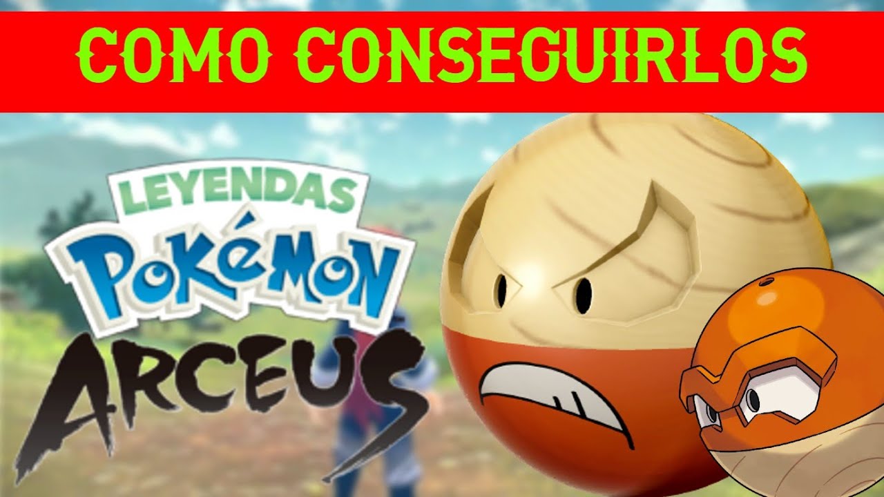 Cómo evolucionar Voltorb a Electrode en Leyendas Pokémon: Arceus