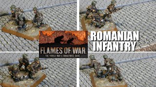 How to Paint Romanian Infantry for Flames of War