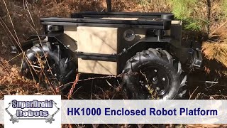 New Heavy Duty 4WD All Terrain Robot by SuperDroid Robots