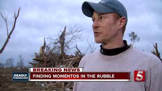 Homeowners dig through rubble in Putnam County