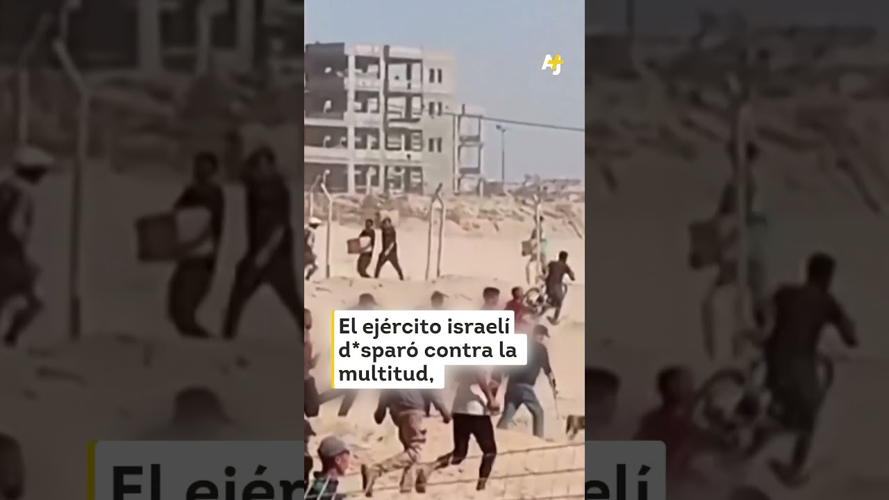 فشل توزيع الغذاء في غزة #shorts
