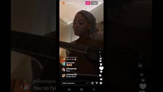 Chloe x Halle Halle Bailey Instagram Live with comments 3-15-21