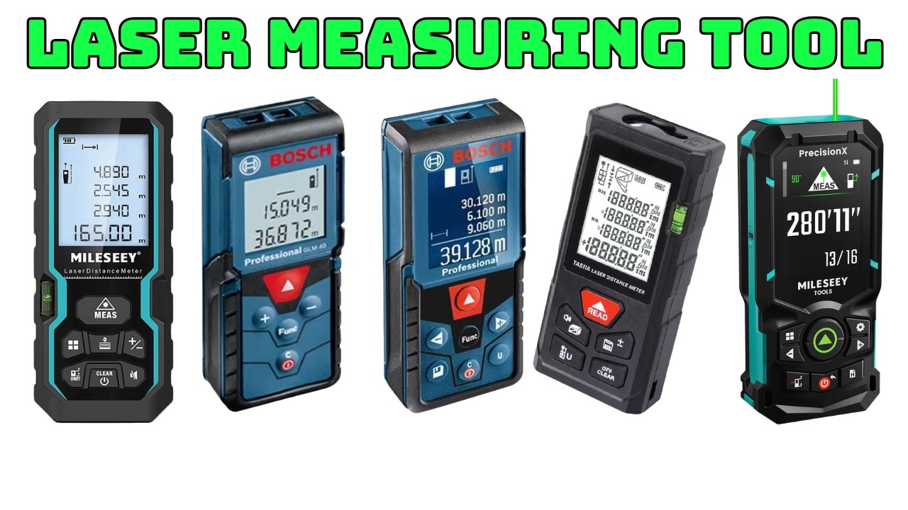 Top 5 Best Laser Measuring Tool In 2026 | Laser Measuring - YouTube