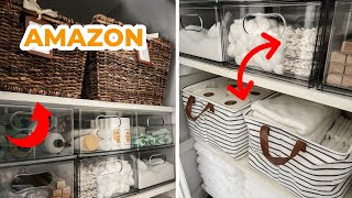 14 Clever Linen Closet Organization Ideas on Amazon That Actually Work by Addicted To Organization 2,434 views 5 months ago 3 minutes, 27 seconds