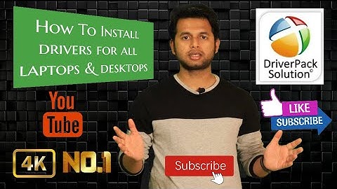 Driver Pack Solution | How To Download And Install Drivers For All Laptop /  Desktop |