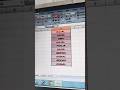 Excel में duplicate value को find करके दूसरा कलर apply karna aur फिर delete karna #trending #viral