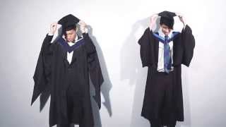 Academic Dress for Graduation (Gentlemen Version)