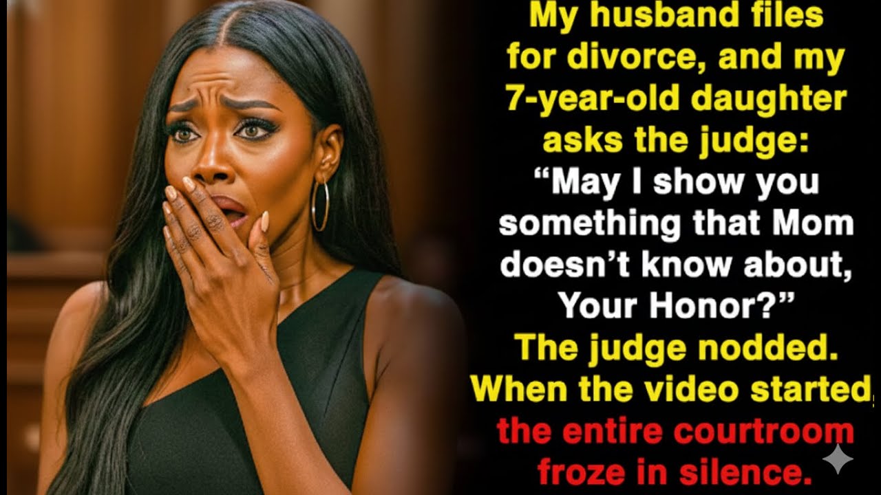 At My Divorce Hearing, My 7-Year-Old Daughter Played a Video That Exposed My Husband’s Lies...