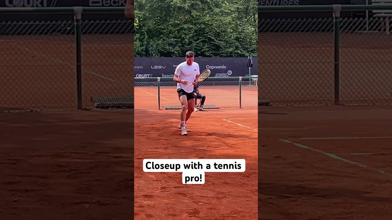 Federico Gomez: Closeup with a tennis pro! Argentinian’s Bonn quarterfinal vs Pucinelli de Almeida