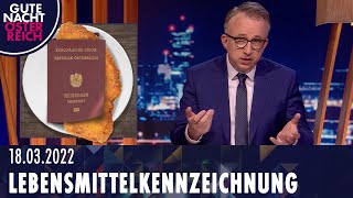 Lebensmittel­kennzeichnung | Gute Nacht Österreich mit Peter Klien