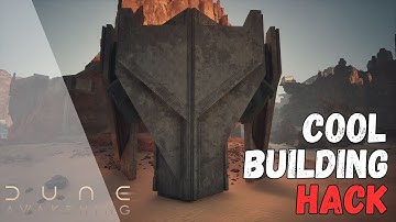Dune: Awakening | Interesting Building Trick
