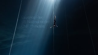 Marine sets US national record freediving