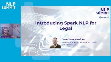 Introducing Spark NLP for Finance and Legal