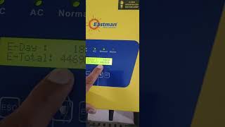 1 year performance of eastman solar inverter. एक साल में कितनी यूनिट बनाई👌