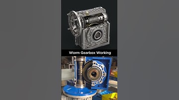 Worm Gearbox Working. #mechanism #mechanic #engineering #diy #mechanical