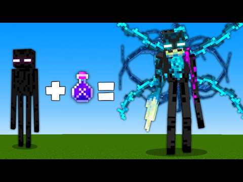 All Bosses and Mobs Transformation in Minecraft! All Mutant Mobs Transformations!