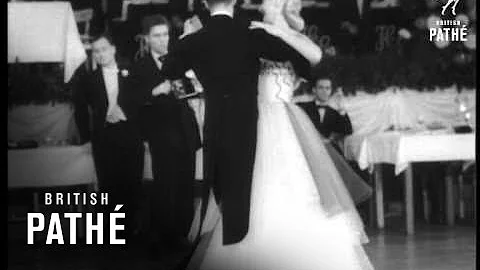 Frankfurt - Britons Win Dance Contest (1952)