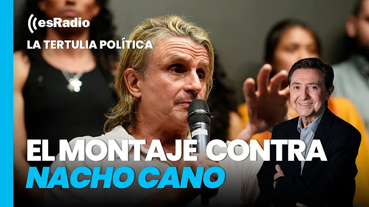 Tertulia de Federico: El montaje de Marlaska contra Nacho Cano al más puro estilo venezolano