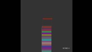 2D Simple Stacker Game With OpenGL/GLUT screenshot 3