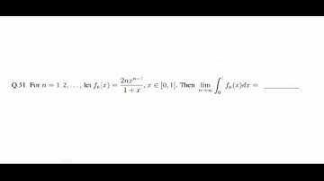 GATE MATHEMATICS 2018 Q.51 (REAL ANALYSIS)