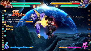 Base Goku tick throw into sparking activation and ki loop