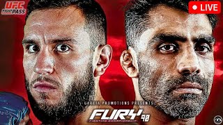 Fury FC 90 Saenz vs. Khera | LIVE STREAM | MMA Fight Companion | Fury Fighting Championship 90 TEXAS