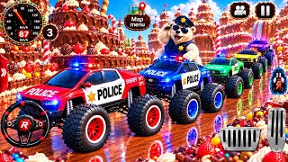 Impossible Car Mega Stunts Ramp Simulator #8 - US Police Monster Truck Driving 3D - Android gameplay screenshot 3