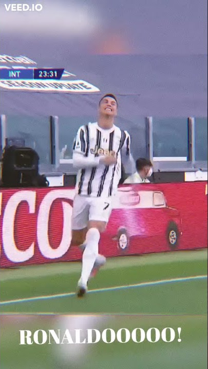 Cristiano Ronaldo scores his 29th Serie A goal of the season vs Inter Milan!