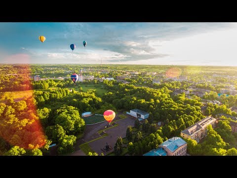 Великие Луки с точки зрения воздушного шара