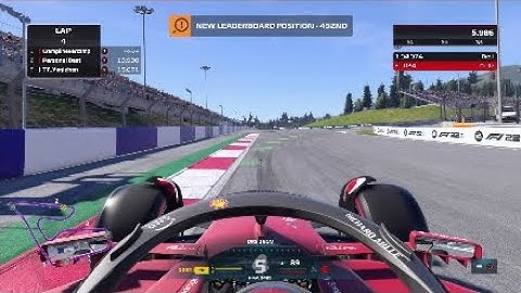 F1 22 Time Trial Austria Hotlap 1:04:074 + Setup (Controller)