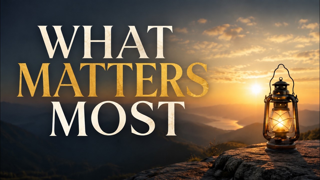 What Matters Most Pastor Ray