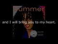 Donna Summer - State of Independence (7" Single) LYRICS SHM "Donna Summer" 1982