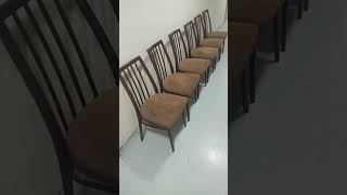 Ремонт стульев в Алматы 8-708-533-46-89 Тимурлан #стул #стулья #реставрация #перетяжка #ремонт