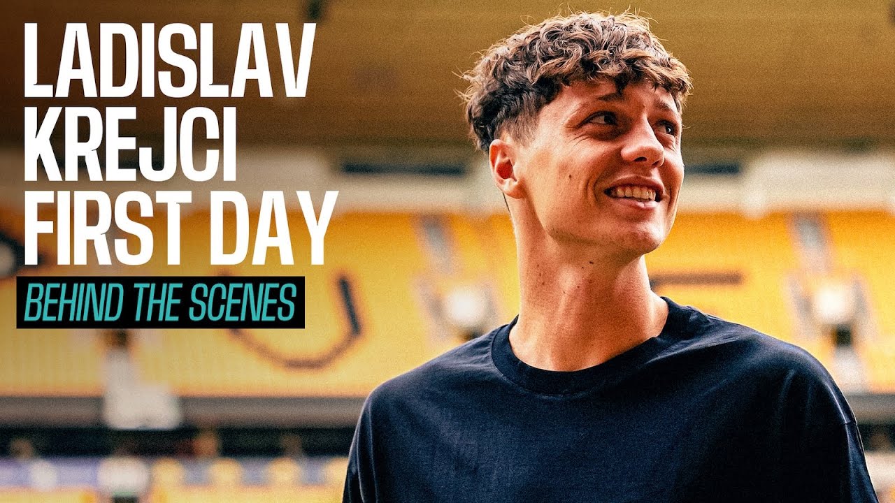 Ladislav Krejci signs for Wolves! | Behind the scenes of signing day