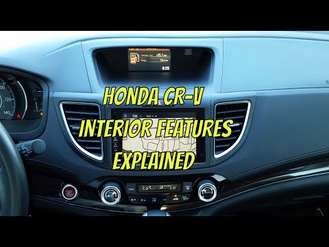 2015 Honda CRV Interior Features Explained