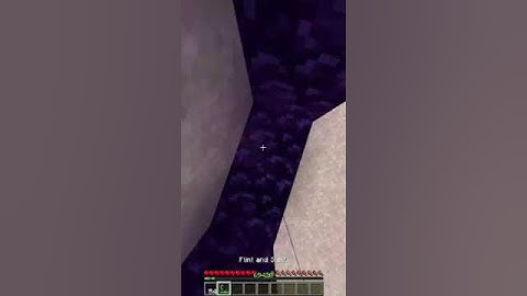 Super Fast Nether Portal Build! #minecraft #speedrun #worldssmallestviolin #shorts