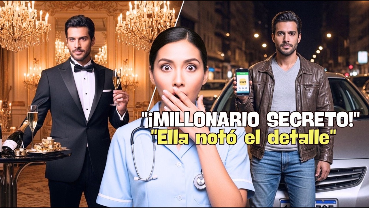 Él se HACÍA pasar por CONDUCTOR de UBER... una MADRE SOLTERA descubrió su secreto MILLONARIO