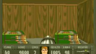 PC - Wolfenstein 3D (Project Totengraeber II) - Level 40