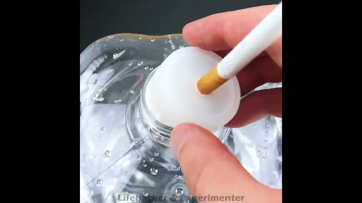 This is what happens in your lungs when you smoke a cigarette