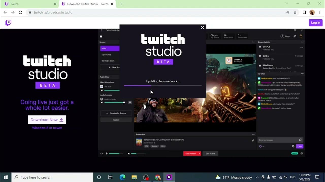 Download Twitch Studio - Twitch