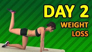 Day 2 - Daily Weight Loss Routine (132 calories) screenshot 1