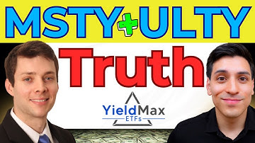 RETIRING on ULTY & MSTY Weekly & Monthly Dividends by YieldMax...(The TRUTH)