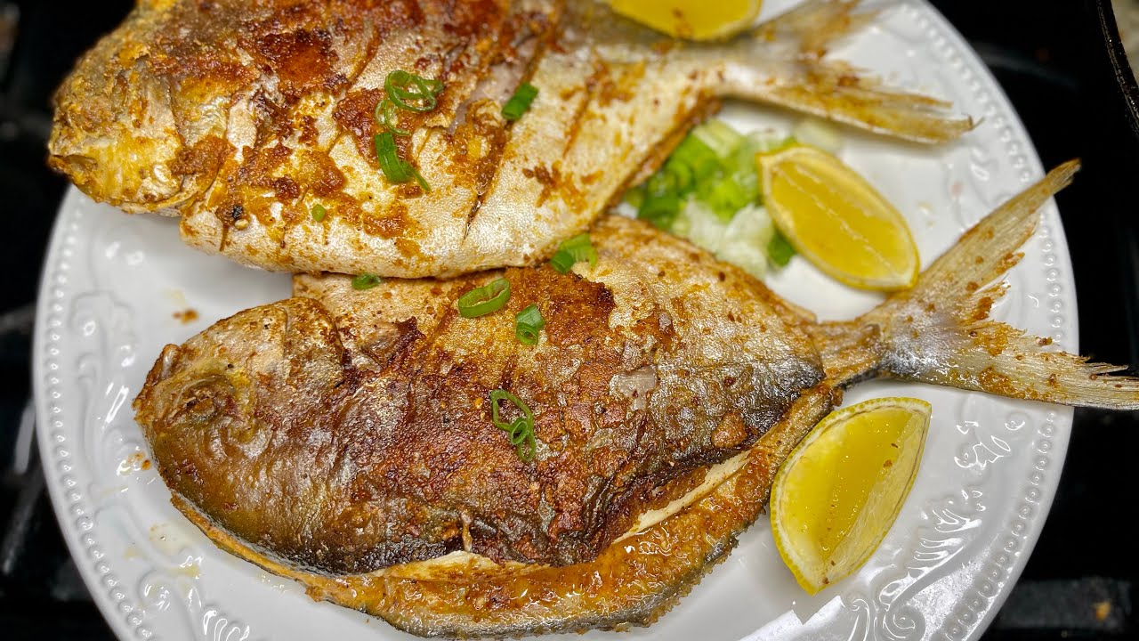 Pan Fried Pomfret Fish /Quick & easy recipe with SIMPLE ingredients