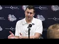 Gonzaga-Dixie State Post Game Interviews