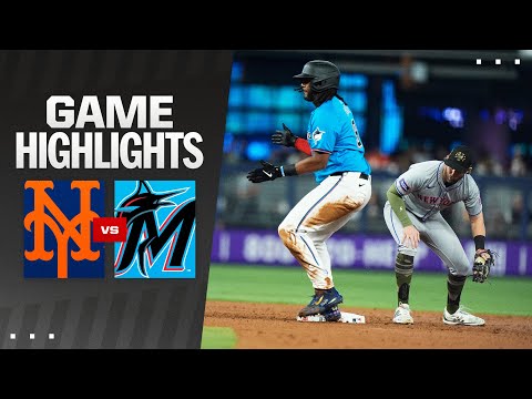 Mets vs. Marlins Game Highlights (5/19/24) | MLB Highlights