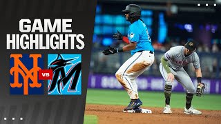 Mets vs. Marlins Game Highlights (5\/19\/24) | MLB Highlights