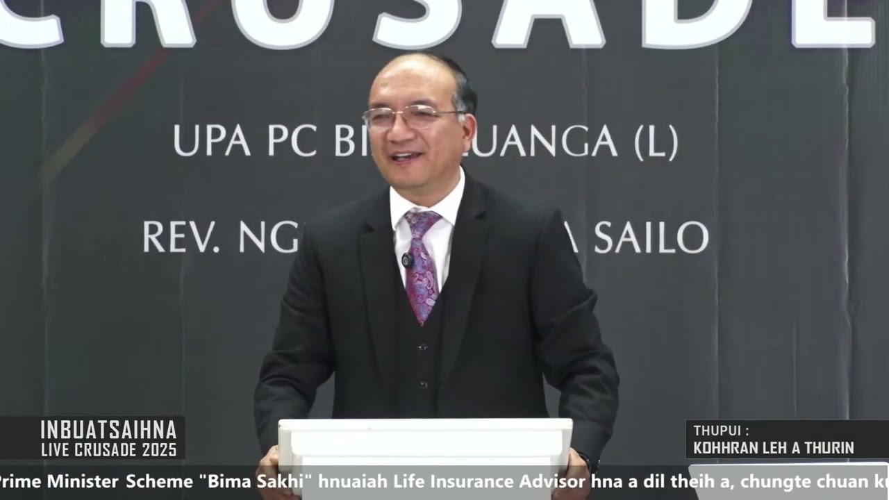 Rev  Thangliansanga Kohhran leh a thurin